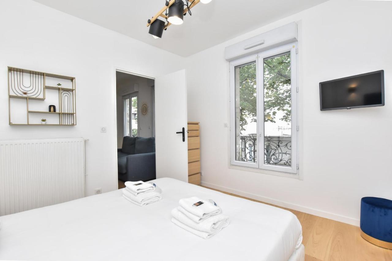 Cosy 1Br - Place Saint Fargeau Apartment ปารีส ภายนอก รูปภาพ